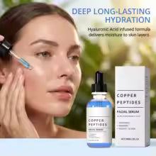 Copper Titanium Essence Hyaluronic Acid Serum For Sensitive Dry Moisturizing Brightening Soothing Face Skin Care Essence - Image 3